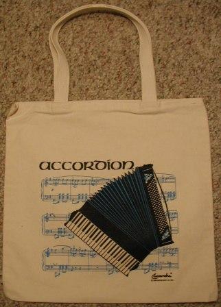 Accordion tote bags