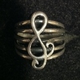 Chunky Treble Ring