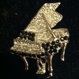 Piano with Crystals