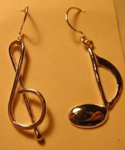 Mixed Pair Clef Earings