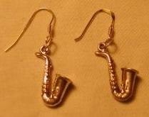 saxaphone earrigns