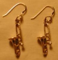trombone ear rings