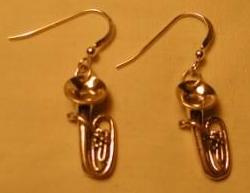 tuba baritone earings