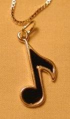 Music Note Charm