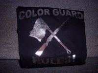 Black/Silver Foil T-shirt