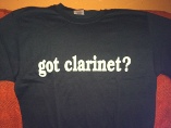 got clarinet shirt